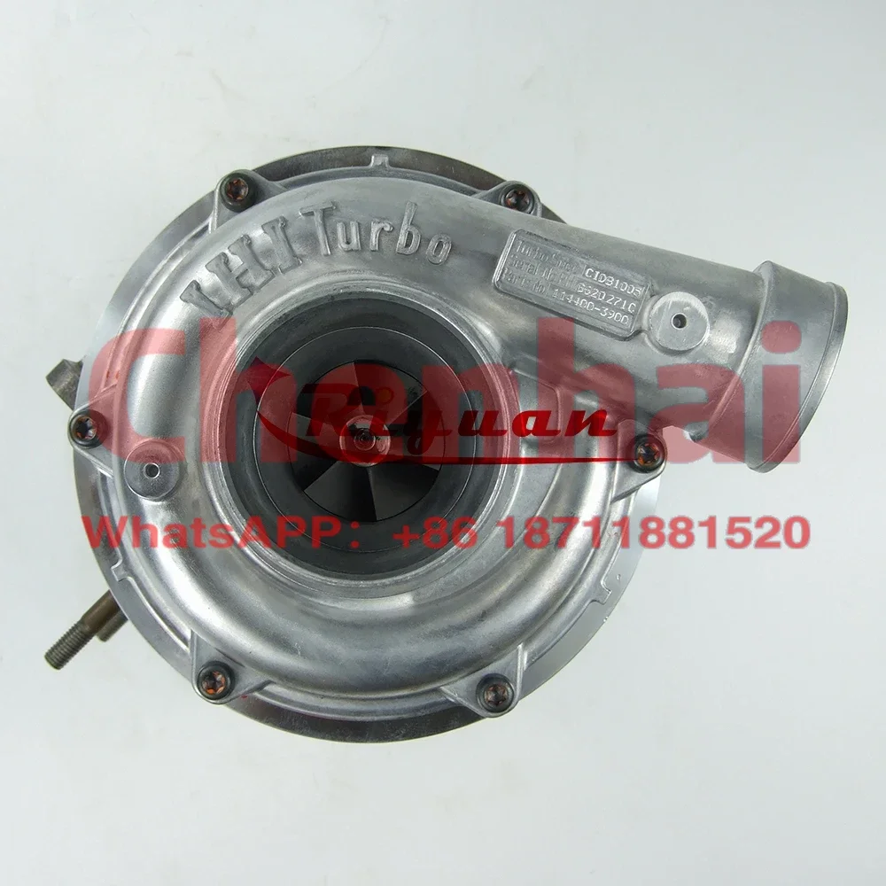 Worm gear supercharger assembly 1-14400390-0 114400-3900 1144003900 ZX330 ZX360 SH350-5 Genuine for isuzu