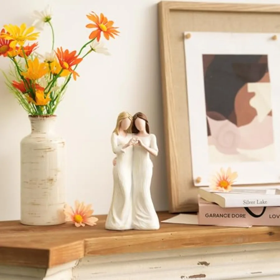 Sister Figurines - Best Friends Gifts for Women, Bestie Friendship Christmas and Birthday Gift - view 2