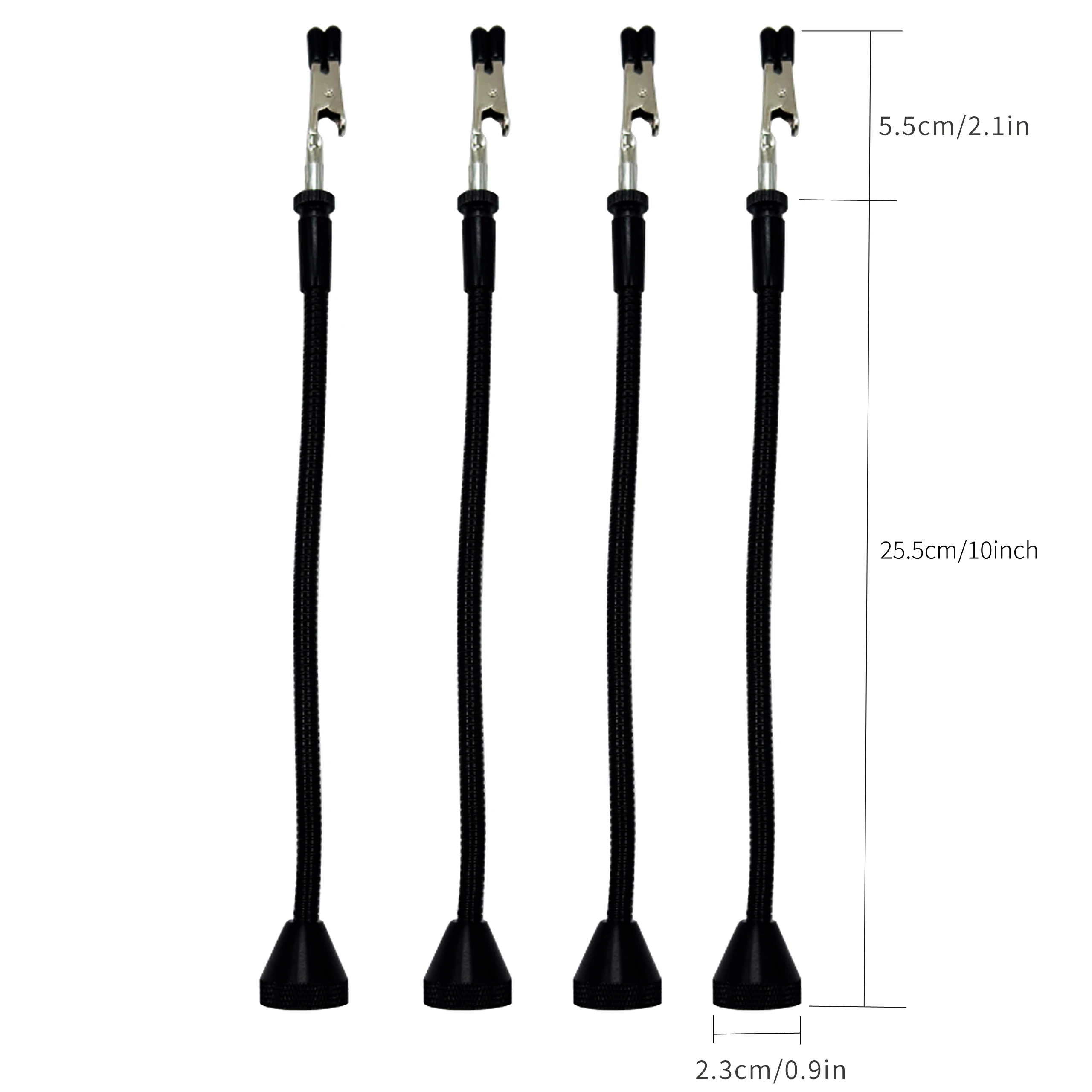 Solderen Derde Hand met Sterke Magnetische Basis Flexibele Armen PCB Houder Alligator Clip Lasapparaat voor Elektronica Reparatie Circu