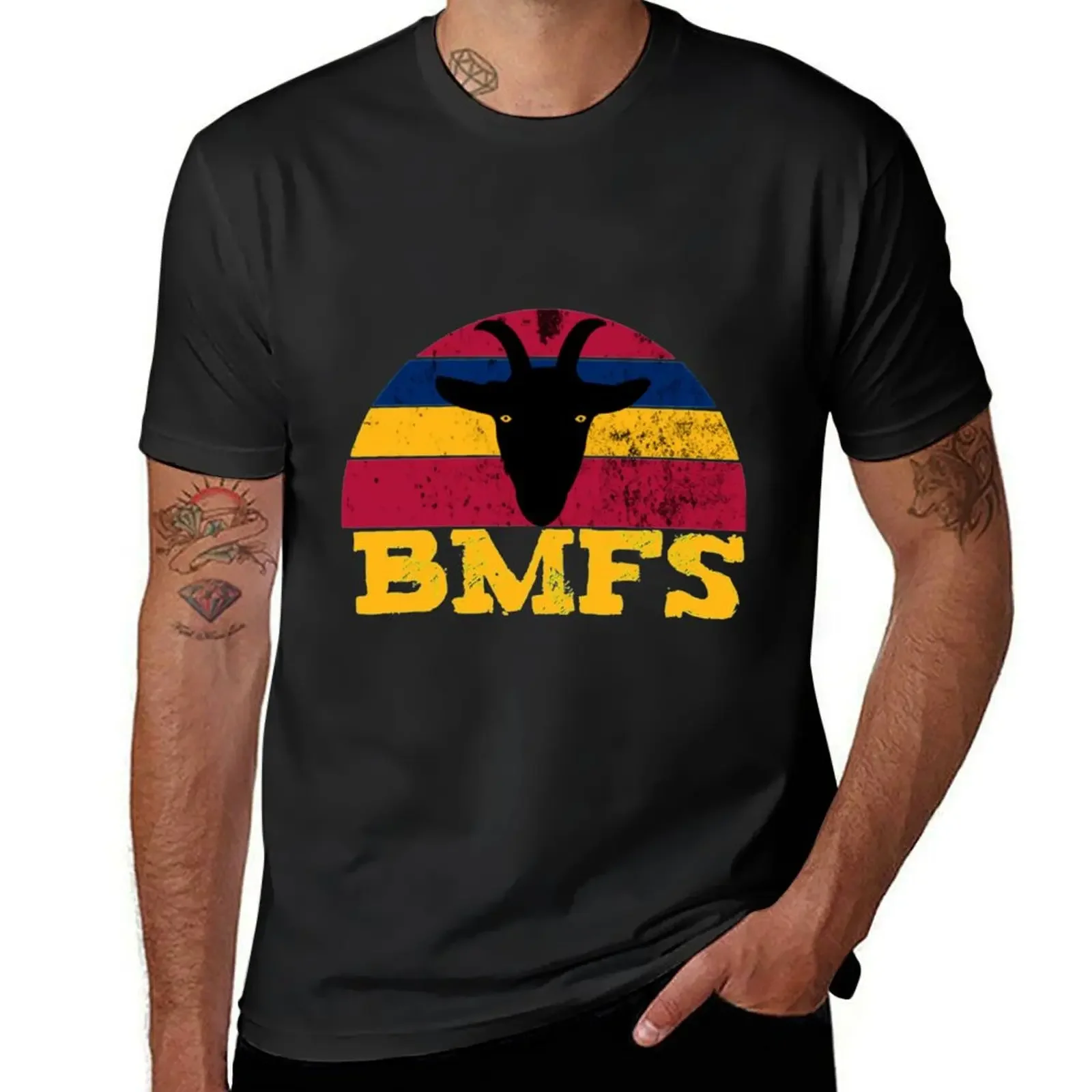 

BMFS Billy Strings Vintage Sunset Goat Shirt T-Shirt shirts graphic anime t shirts mens designer t shirt