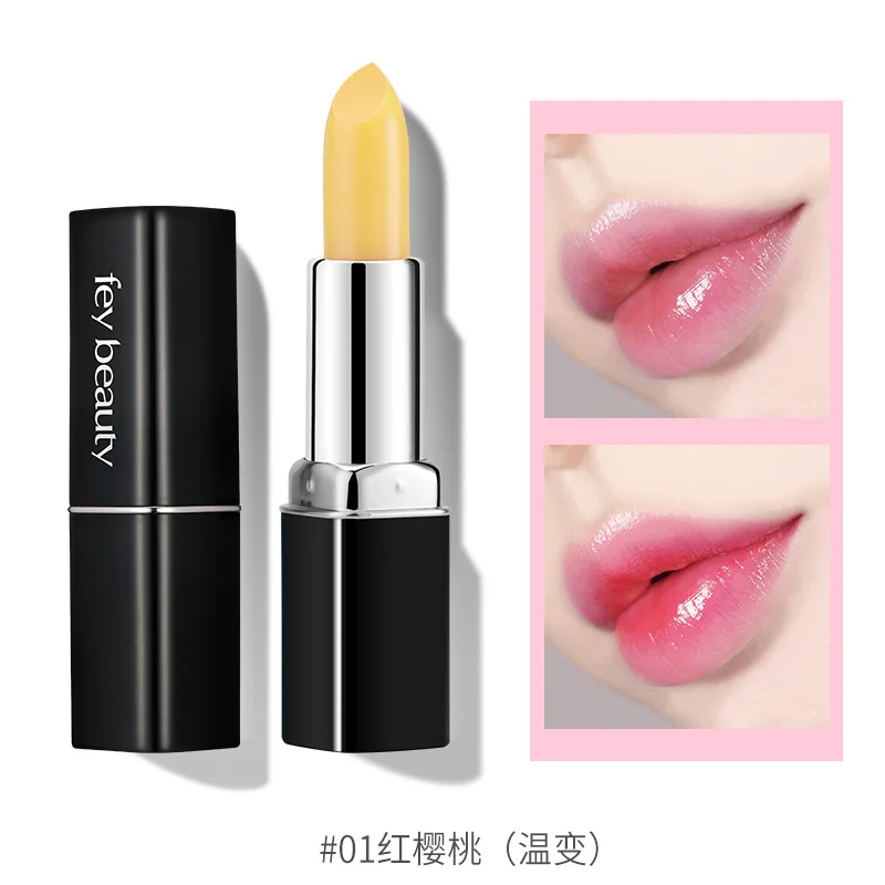 Carotene Color changing lipstick Warm Moisturizing thousand thousand color legend red cherry lipstick