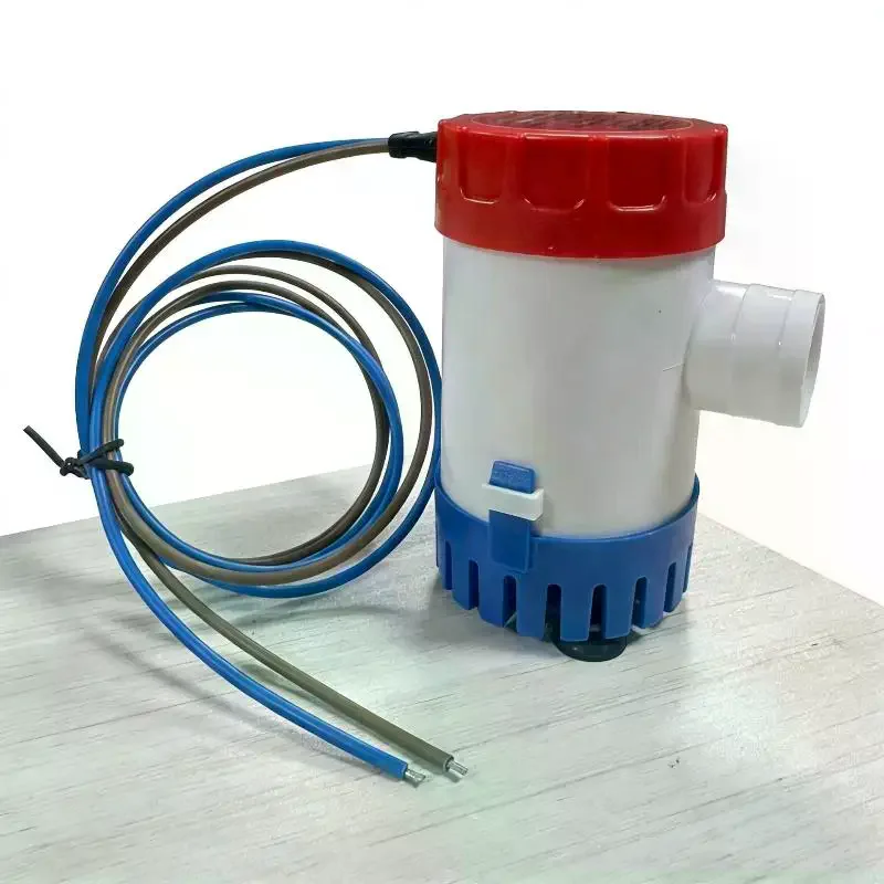 Yacht Seawater Bilge Pump 1100GPH DC Submersible Electric Pump for Boat Bilge Sump Drainage