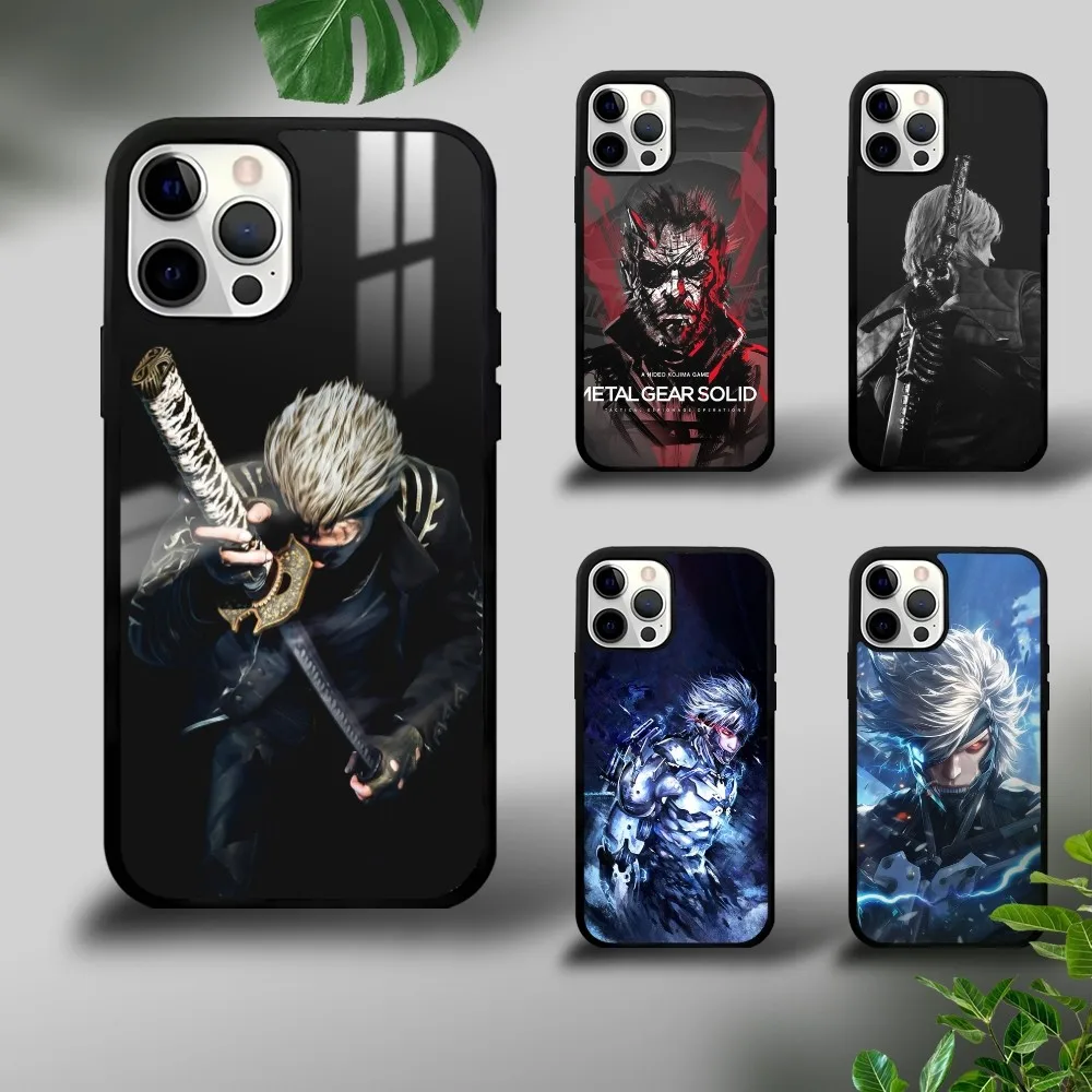 

Game M-Metal Gear S-Solid Phone Case For iPhone 16 15 14 13 12 11 Pro Xs Max Mini Plus Celulares Hard Funda