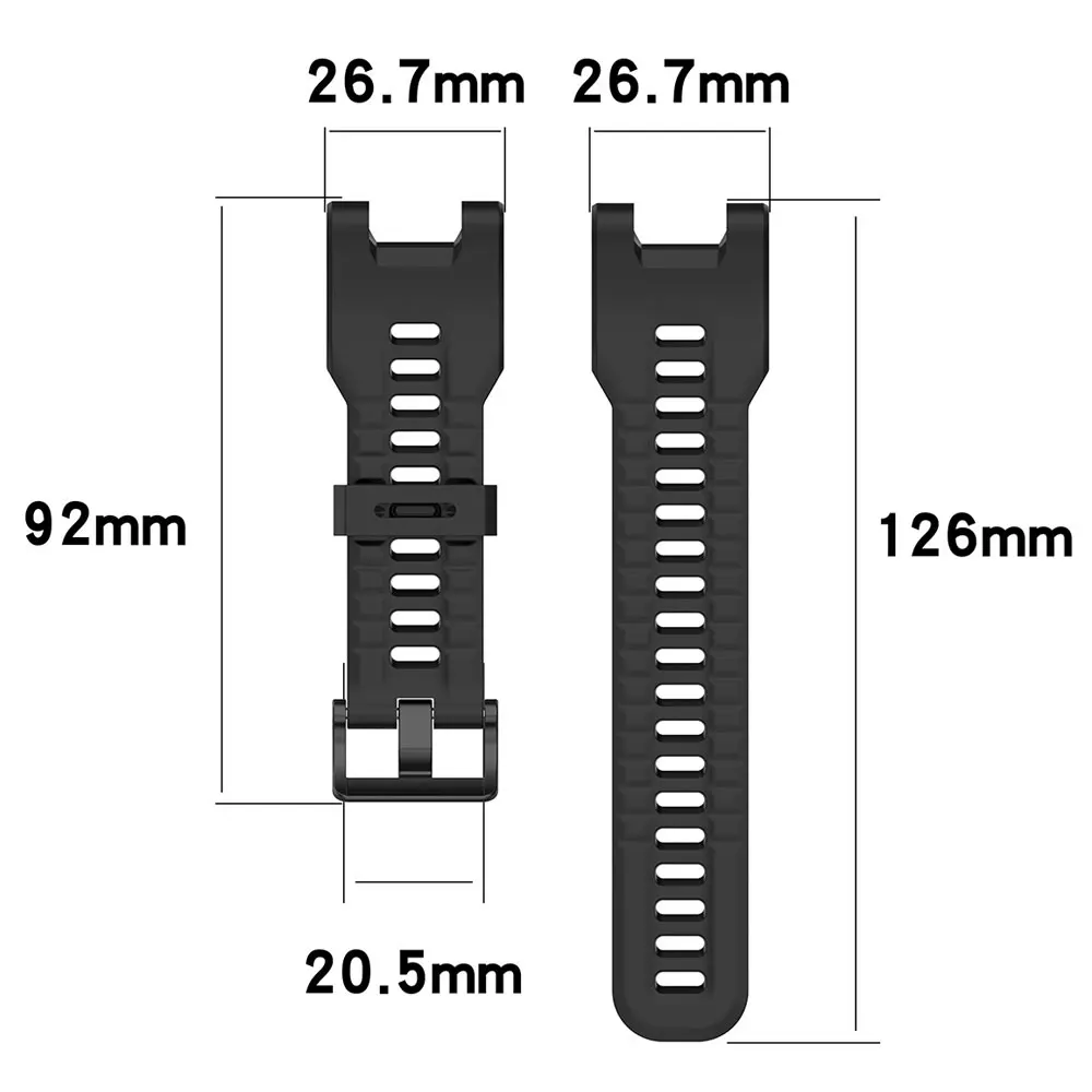 Silicone Watch Strap For Amazfit T-Rex Pro Watch Bracelet Replacement Watchband Correa For Amazfit T Rex Band Accessories