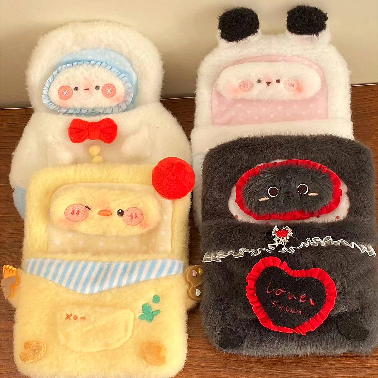 

Anime Love and Deepspace Zayne Xavier Rafayel Sylus Cosplay Cartoon Sleeping Bag Fluffy Dolls Mascot Kawaii Ornament Xmas Gift