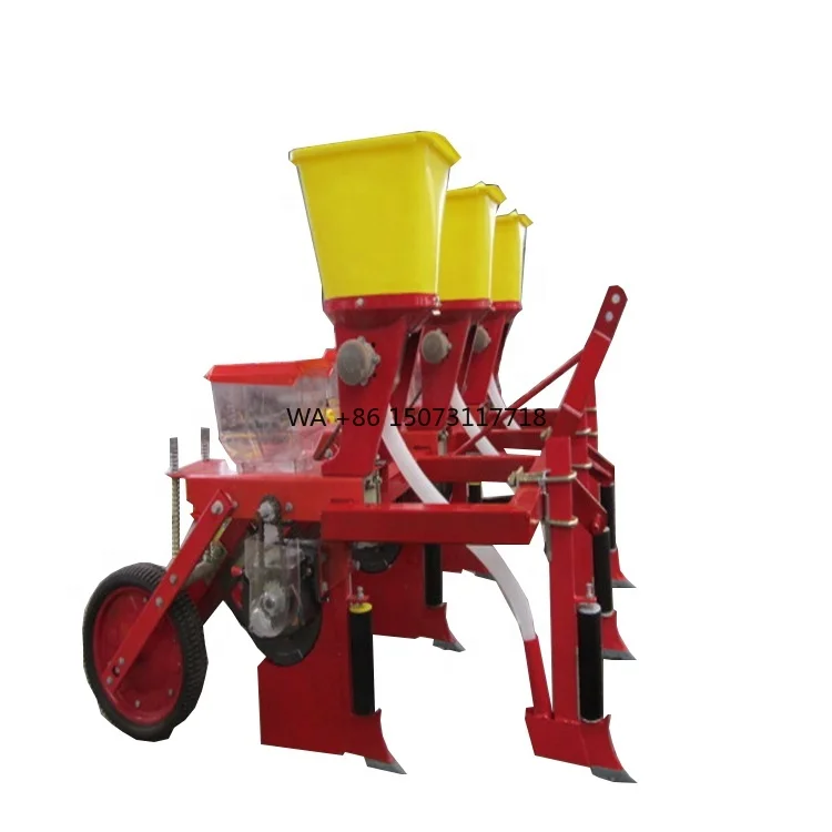 3 Rows Corn Seeder Planting Machine 2BYFJ-3 Seed Planter for Tractor
