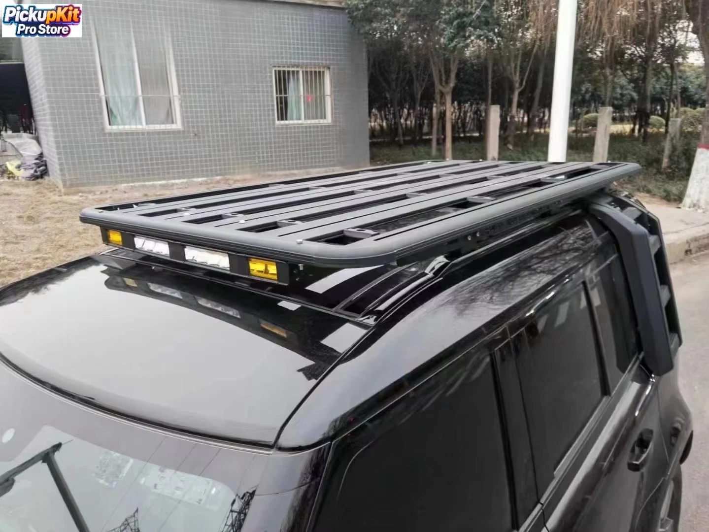 

Aluminum Alloy Flat Roof Rack for Defender L663 110 Roof Rack
