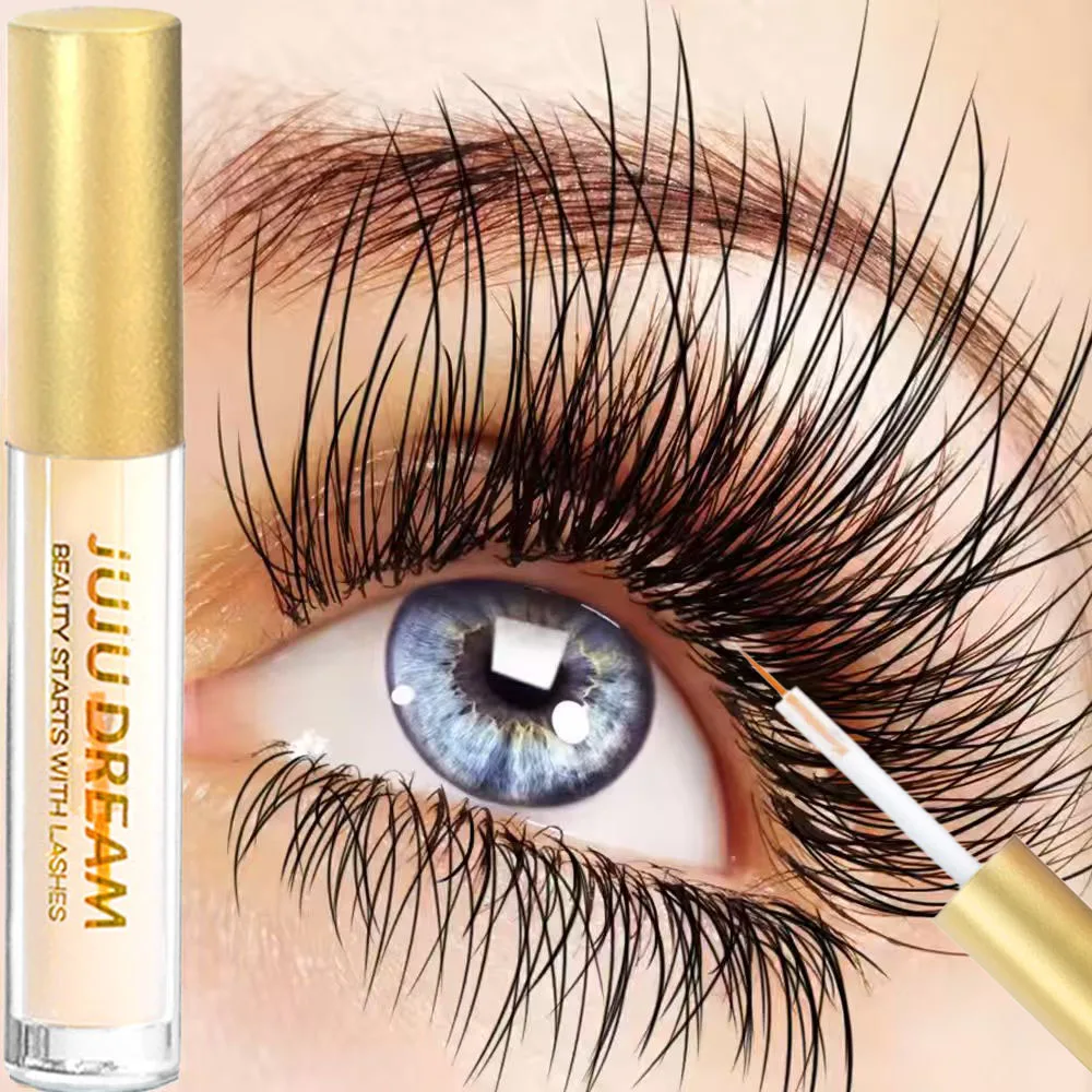 내추럴 덴스 아이래쉬 에센스 - 속눈썹을 풍성하고 컬링하는 영양 공급 포뮬러, 아이 메이크업 젤 마스카라