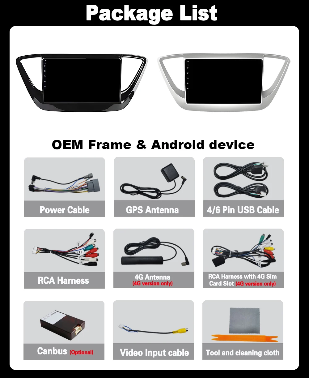 راديو السيارة لشركة هيونداي سولاريس 2 فيرنا أكسنت 2017 2018 2019 2020 مشغل ستيريو الوسائط المتعددة الملاحة نظام تحديد المواقع رئيس وحدة BT أندرويد 15