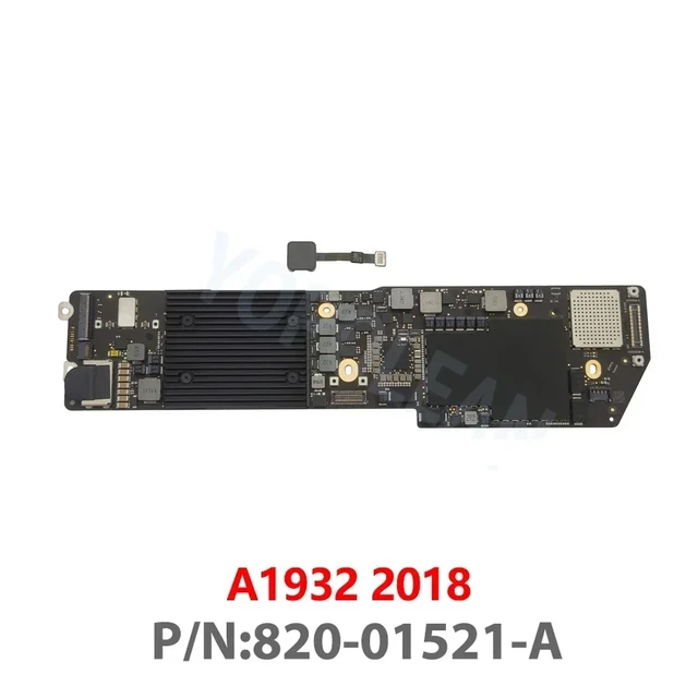 タッチID付きマザーボード,13インチ,a1932,a2179,820-01521-a,i820-01958-A, 2018, 2019, 2020  - AliExpress 7