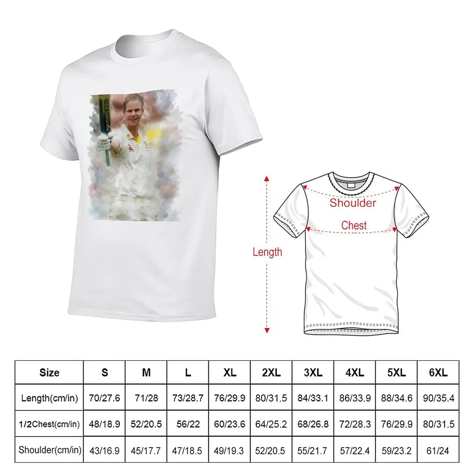 Steve Smith Smoke T-Shirt summer top summer clothes customs design your own men workout shirt