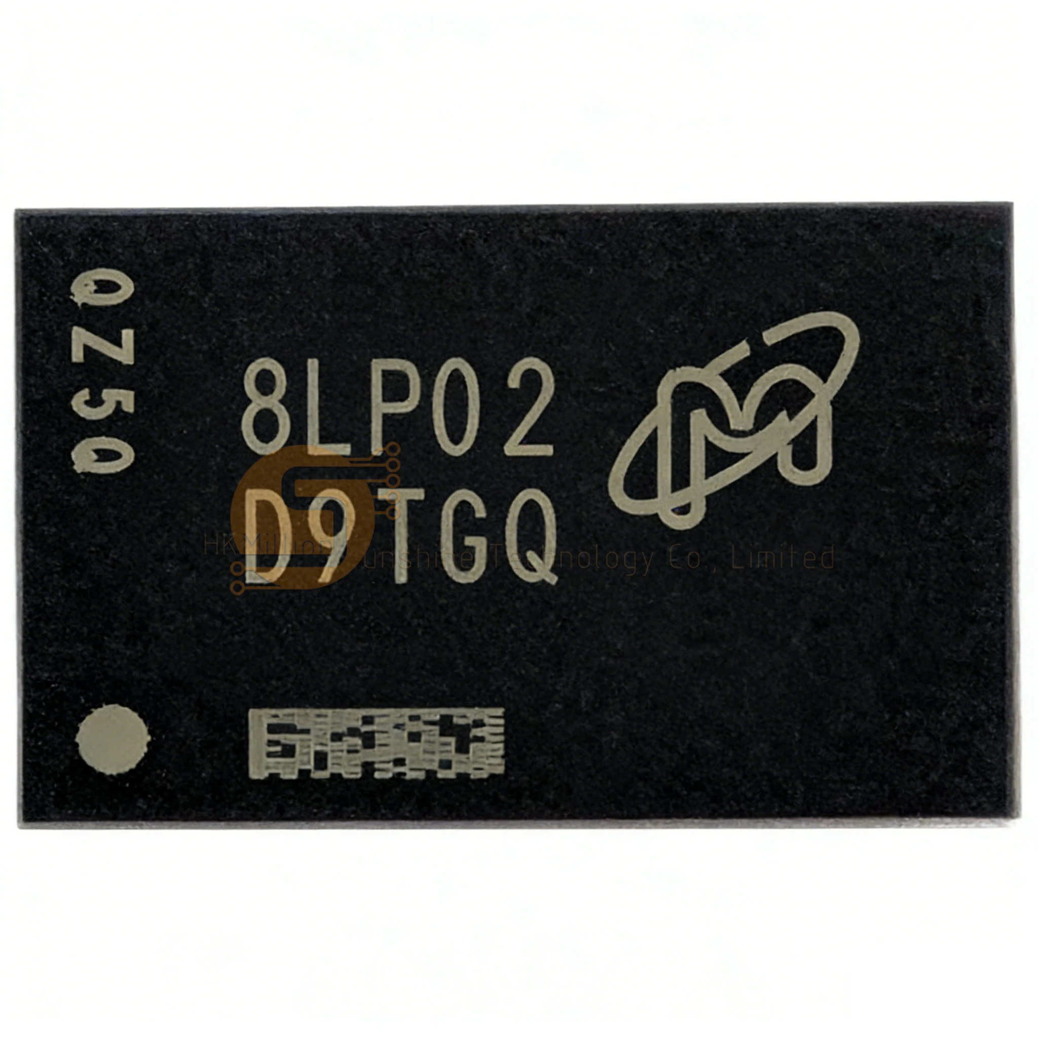 2pcs MT40A256M16GE-083E:B DDR4 SDRAM Chip 4Gb 256Mx16 2400MHz FBGA-96 Memory IC D9TGQ