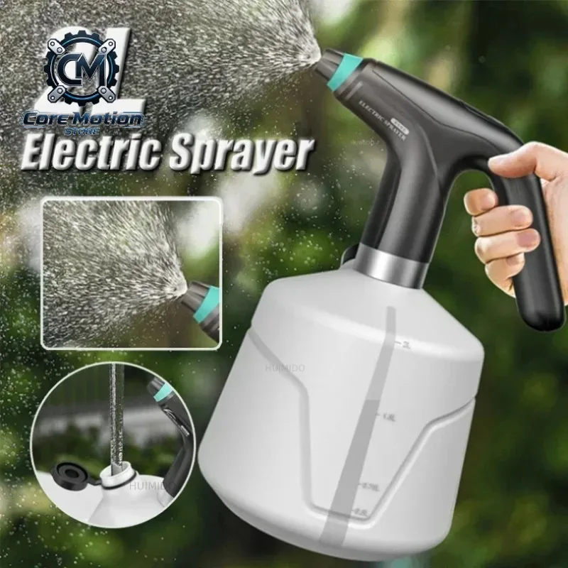2L Electric Plant Spray Bottle Automatic Watering Fogger USB Electric Sanitizing Sprayer Watering Machine Plants for Garden Tool