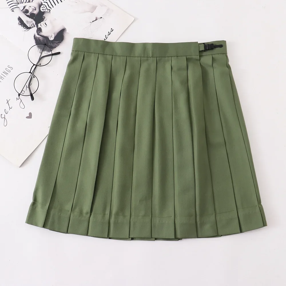 Stile anime giapponese JK Top stile college uniforme giapponese camicia a maniche corte abito estivo da marinaio gonna uniforme cosplay