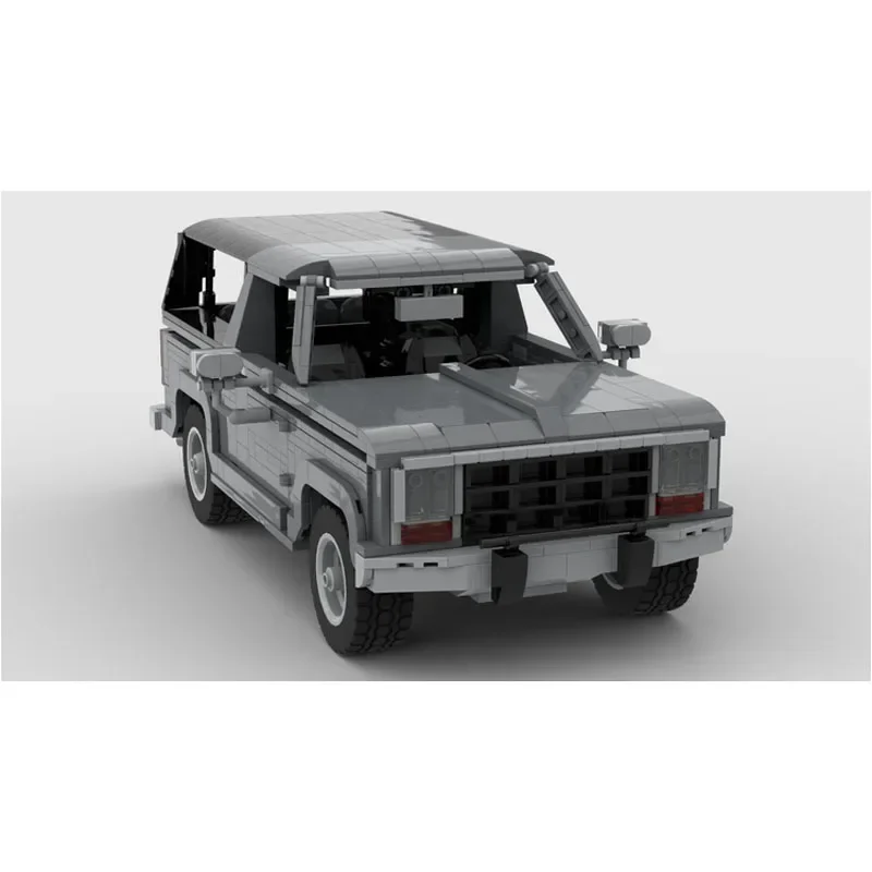 MOC-89974 New Movie Supercar Assembly Stitching Building Block Model 1491 Parts MOC Creative Kids Building Blocks Toy Gift