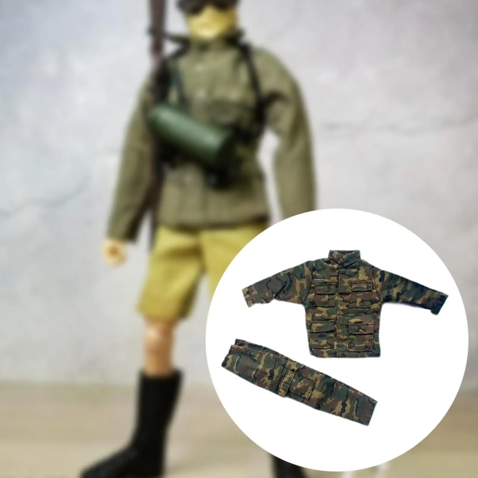 

Аксессуары для кукол: полный комплект одежды (пиджак, брюки) из ткани ручной работы для фигурок в масштабе 1:6, для косплея