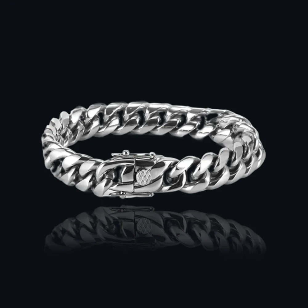 

Chunky Metal Cuban Chain Anklet for Men Women Silver Color Summer Beach Anklet Bracelet Mother's Day Gifts Not Allergic