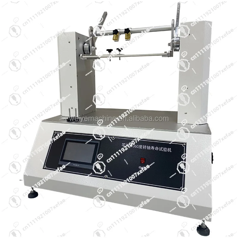 Simulated Flip Phone Durability Tester 360 ° Hinge Life Tester, Laptop Learning Machine, Mobile Phone Flip Durability Tester
