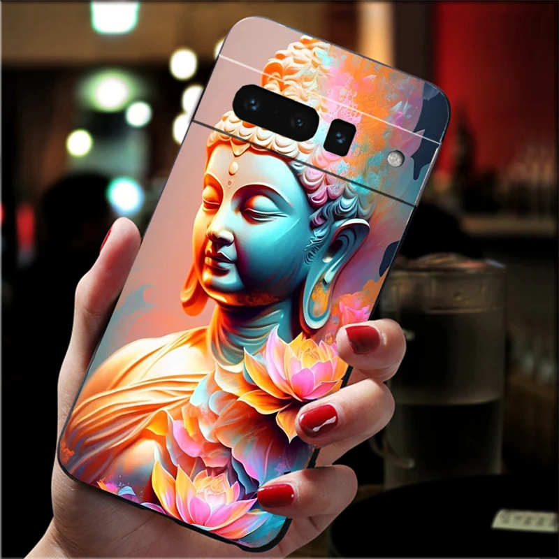 Buddha Phone Case For Google Pixel 9 Pro XL 8 7 6 Pro Pixel 8A 7A 6A 4A 3A 3XL Pixel 8 7 6 5 4