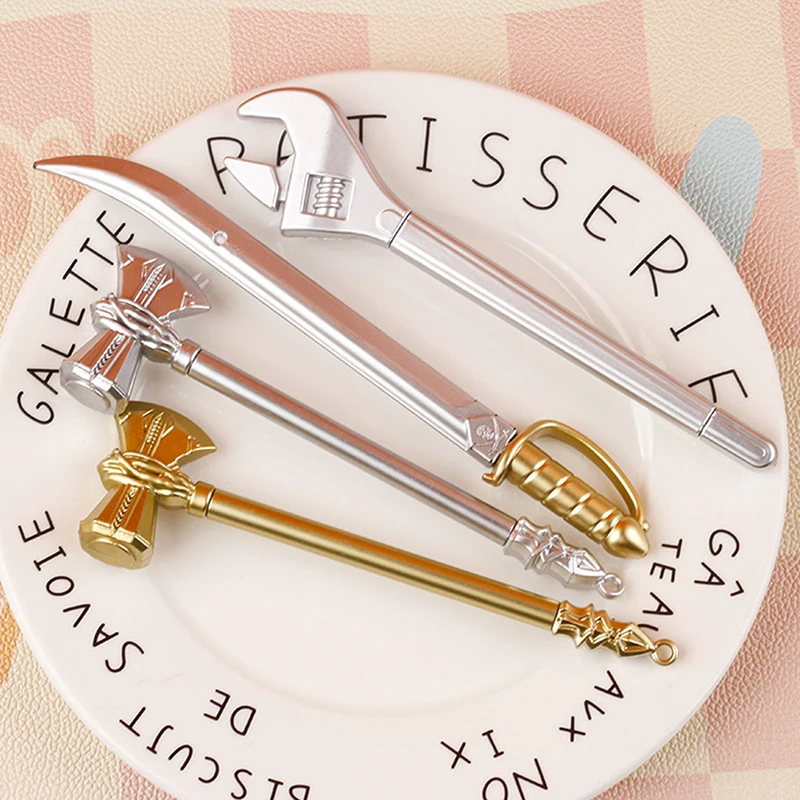 ประแจปากกาบอลพอยท์จำลองความคิดสร้างสรรค์ปากกาเขียนน่ารักประแจการ์ตูนแฟชั่นปากกาขนาดกลางปากกาสำหรับโรงเรียนเครื่องใช้สำนักงาน