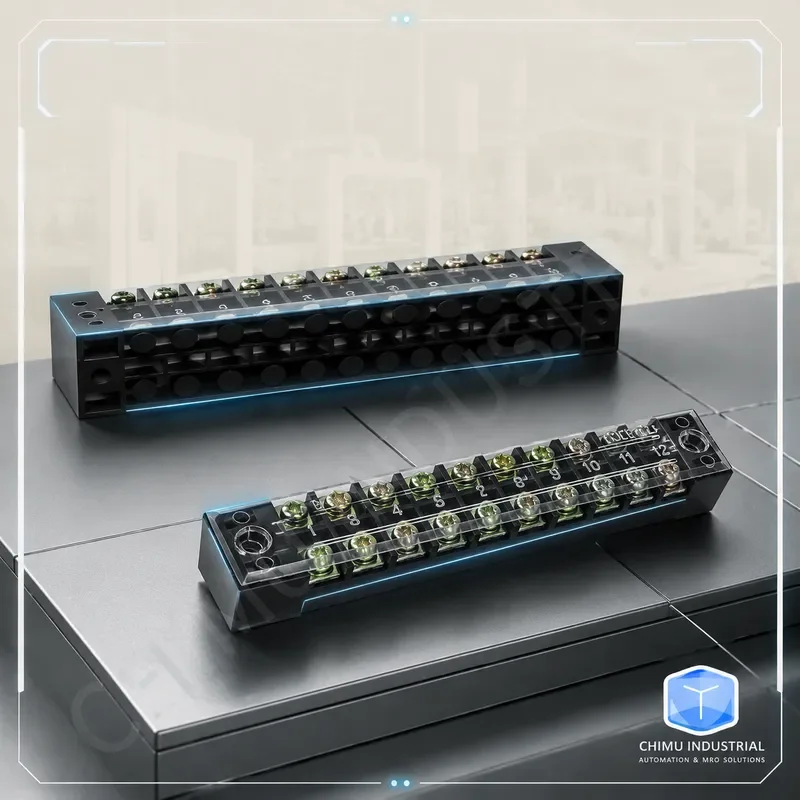【CHIMU INDUSTRIAL】 for TB-1512 Terminal Block 15A 12 Position Connector DC