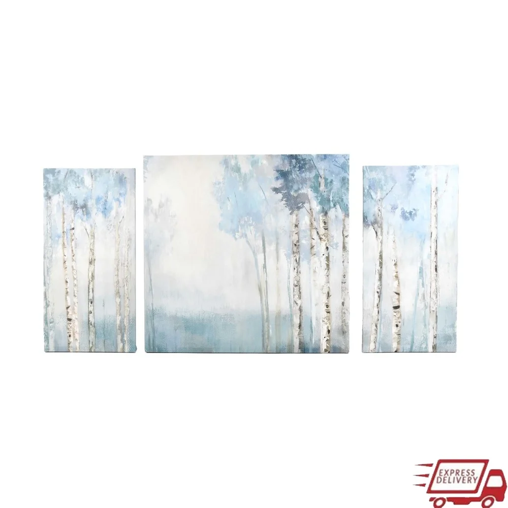 

3-Piece Canvas Wall Art Large Abstract Landscape Decor Wall Hanging Artwork Living Room Bedroom Dining Room Home Decoration