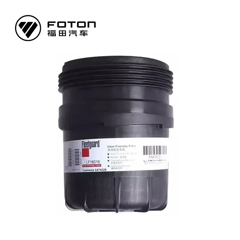 Foton Oil Filter for Toano Uromuck Ollin Cummins 2.8 VI Maintenance LF16016 5474328