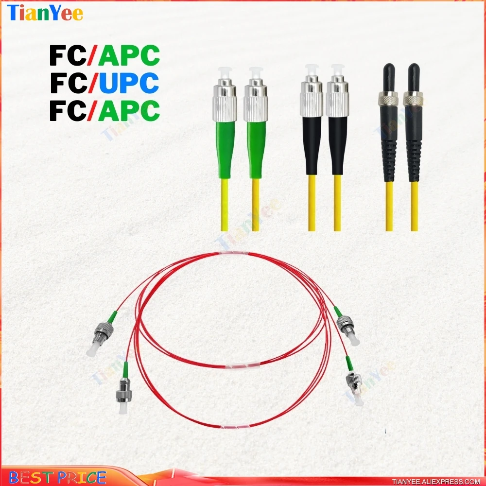 Imagem -05 - Polarização Ótica do Jumper Hi1060 1064nm da Fibra de fc Apc Upc pm Que Mantém o Cabo de Remendo para o Laser 1060nm fc Sma do Semicondutor