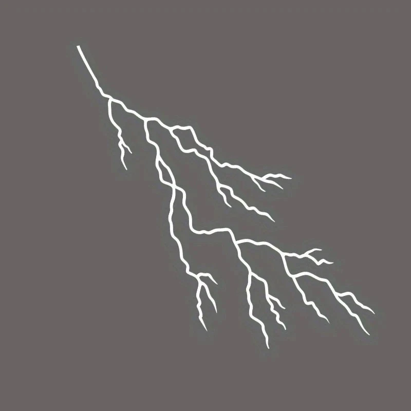 

1PC Crack Lightning Creative Motorcycle Sticker For DIY Motorbike Front Fairing Fuel Tank Helmet Vinyl Decals Scooter Decoration