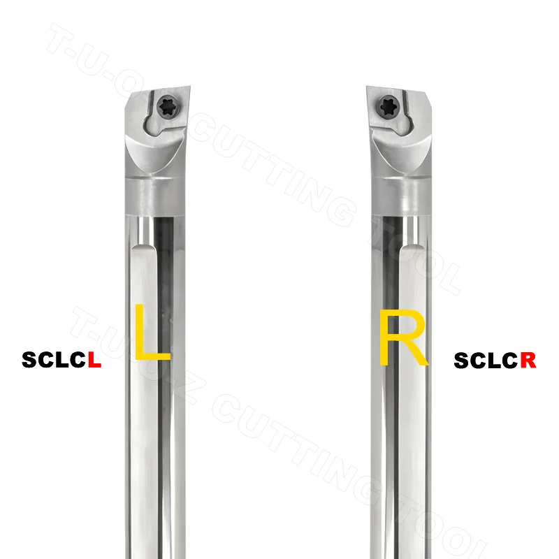 Alat Pembubutan Internal Tahan Guncangan Baja Tungsten C06K-C16Q SCLCR/SCLCL/SCKCR/SCKCL 06 09 Kompatibel dengan Sisipan CCGT0602/09T3
