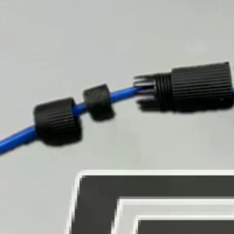 

1 шт. Водонепроницаемый прямой соединительный разъем RJ45 Ethernet IP67 для наружного использования, удлинитель кабеля широкополосной сети