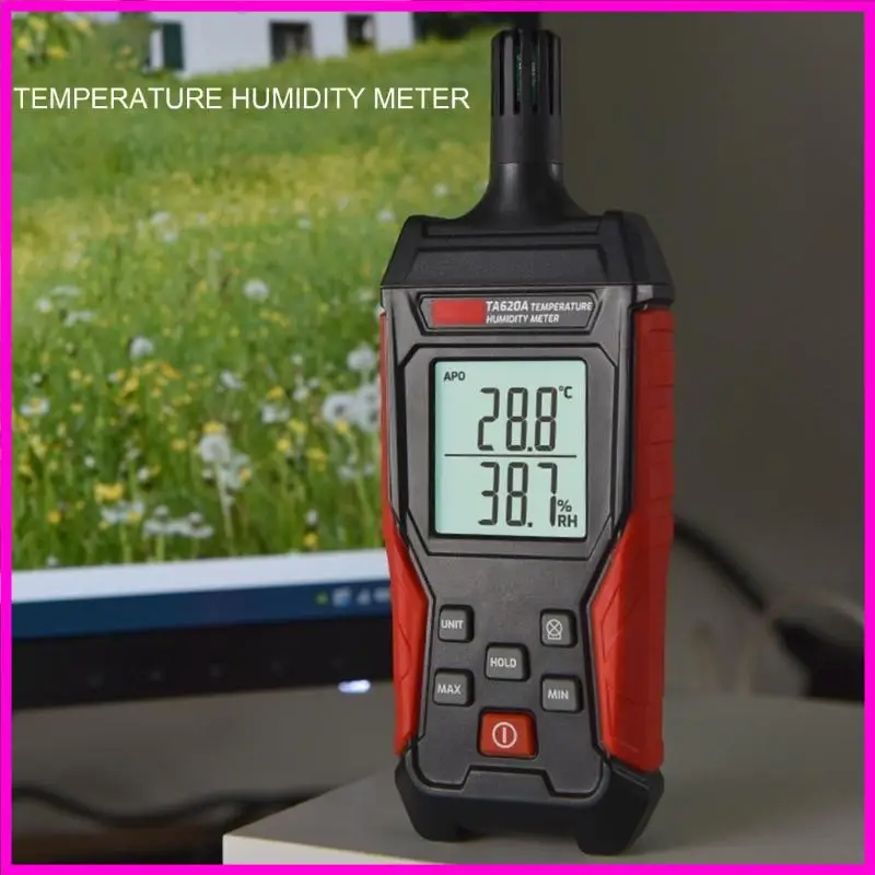 

57BE Indoor with Backlit Data Hold Temperature & Humidity Detector Monitors Handheld