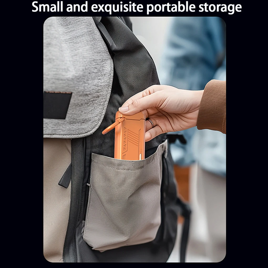 Mini ventilatore turbo violento con asciugatrice leggera che soffia campeggio all'aperto 130000 Ventilatore per polvere portatile ad alta velocità giri/min