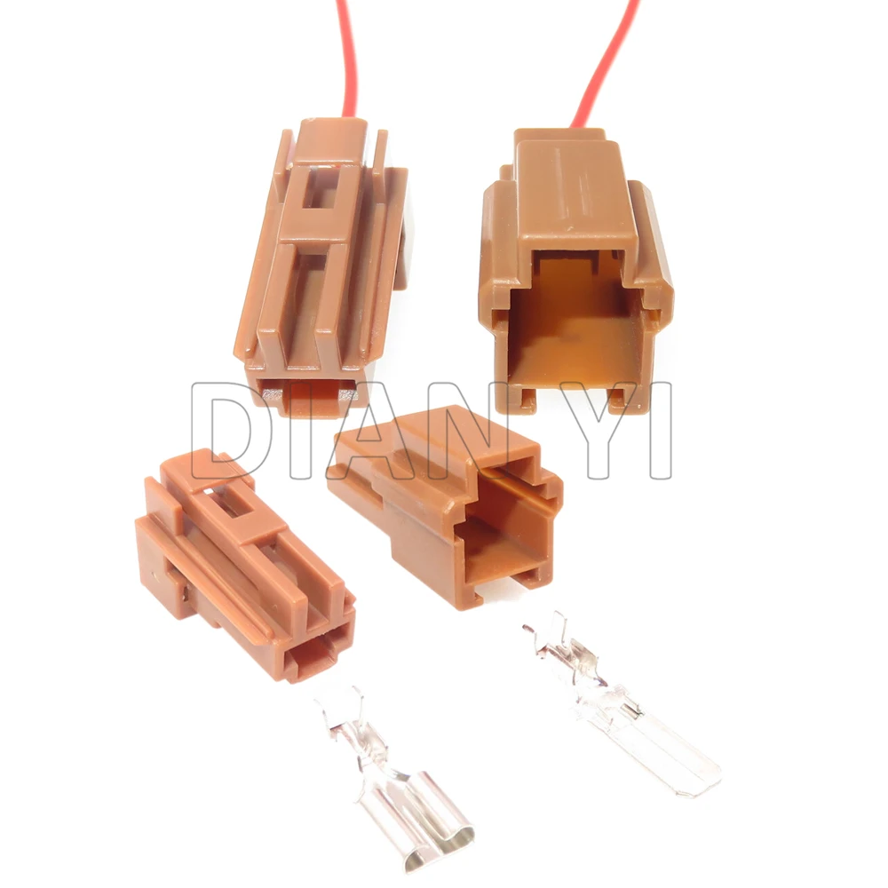 

1 Set 1 Way Starter Car Electric Cable Connector 6098-0232 6098-0234 Auto Wiring Terminal Socket With Cables