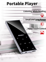 RUIZU D29 Bluetooth MP3 Player With Speaker HIFI Lossless Music Player Video MP4 Walkman Support FM Radio Recorder Ebook TF Card