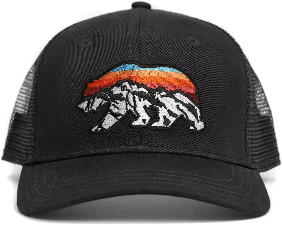 

Trucker Hat for Men and Women - Outdoors Snapback Hats for Hiking, Climbing, Fishing, Outdoor Adventure