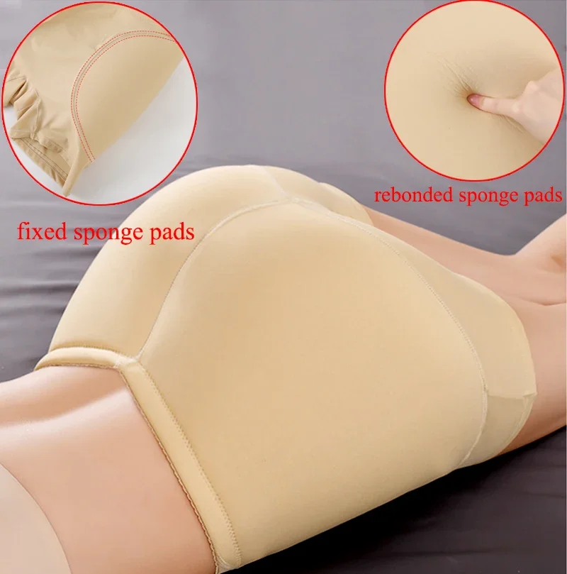 Sponge Hip Pads Lifting Butt Lifter Padded Booty Hip Enhancer Dress Body Shaper Waist Trainer Seamless Underwear Control Panties