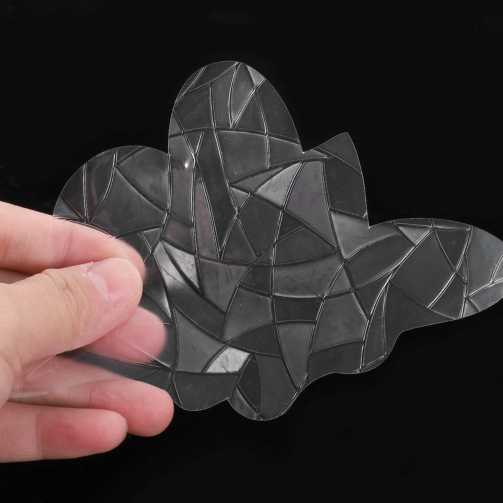 6 stks Statische Cling Glasfolie Breking Elektrostatische Glas Decal Anti Botsing Vogel Strike Preventie Venster