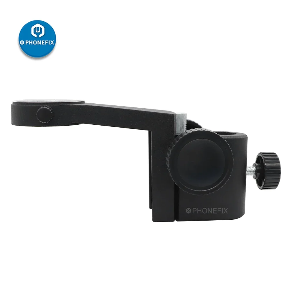 Imagem -06 - Microscópio Estéreo Ajustável Suporte Suporte Suporte 50 mm Diâmetro Zoom Microscópio Lab Gear Acessórios