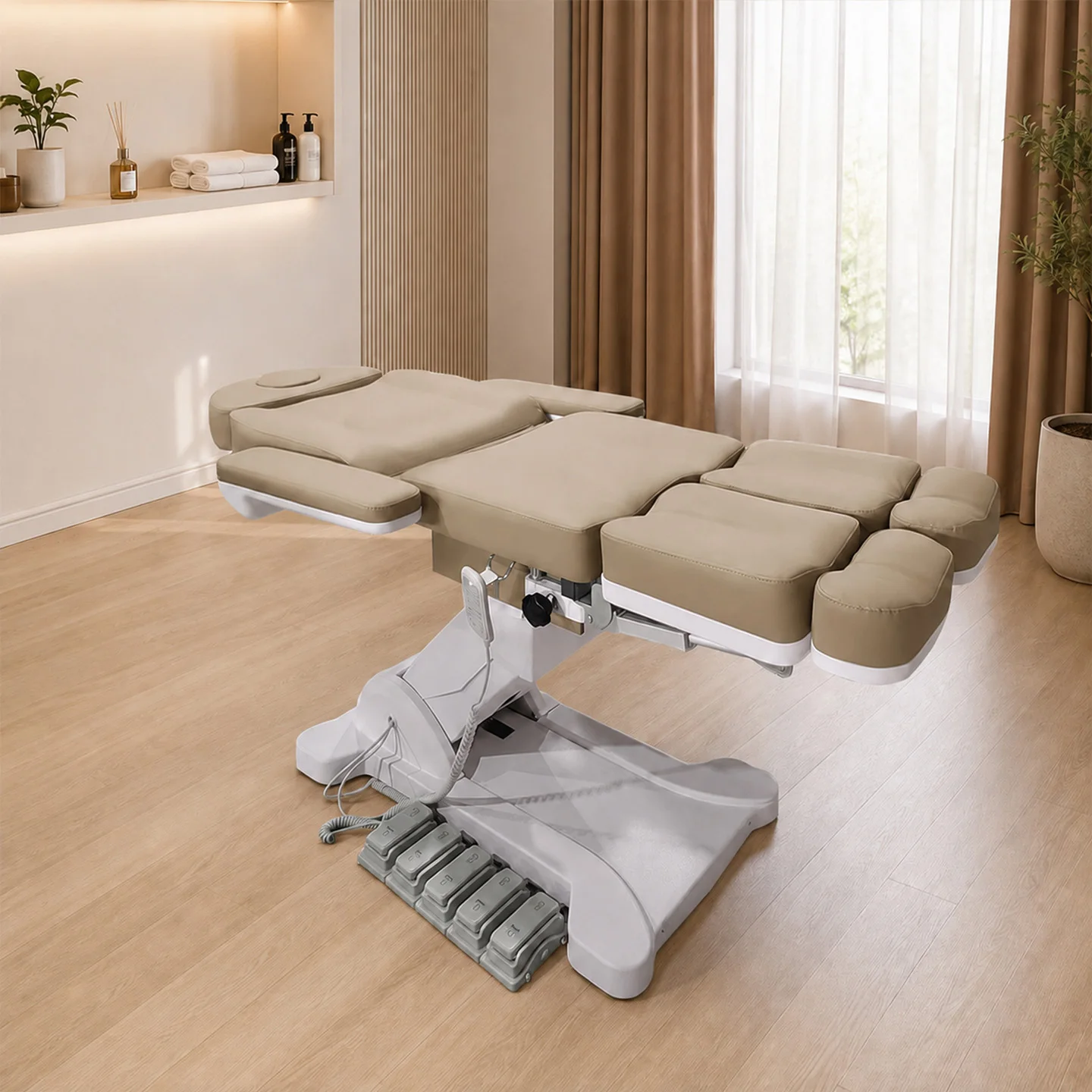 Facial Beauty Chair, Tattoo Chair, Beauty Care Bed, Salon Furniture, Beauty Salon Equipment, Adjustable Multifunctional Chair