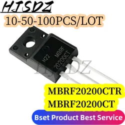 Diodo Schottky MBRF20200CTG MBRF20200CTR MBRF20200CT MBRF20200 20200CTG 20A/200V TO-220F, 10-50-100uds/lote
