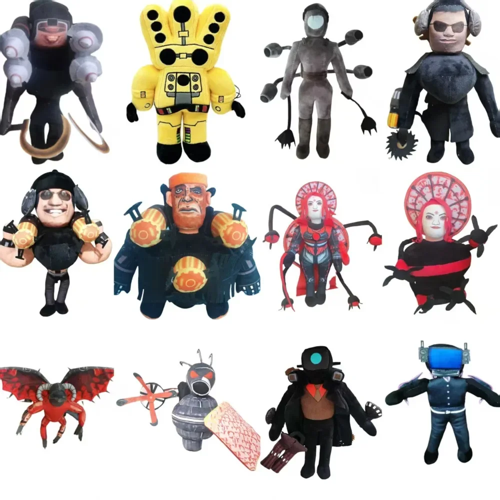 skibidi-toalete-titas-clockman-broca-homem-tv-homem-alto-falante-homem-gman-pelucia-atualizado-drillman-speakerman-cameraman-animal-de-pelucia