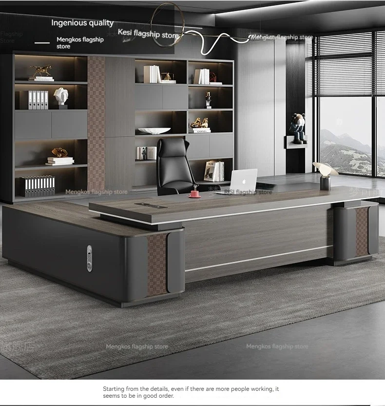 

escritorio de oficina commercial furniture schreibtisch home office desk ceo luxury executive office table