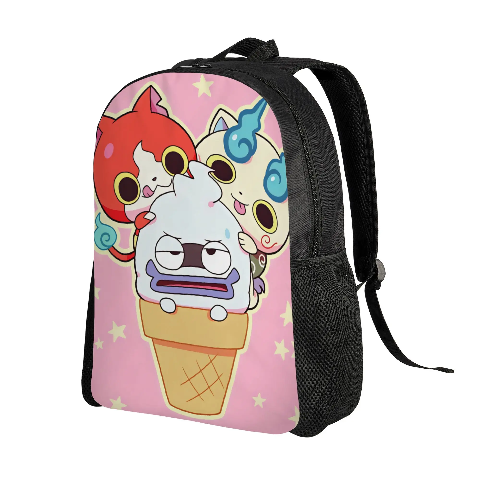 Yokai Watchs  Backpack  University Backpacks Women Men Casual High School Bags Colorful Big Rucksack