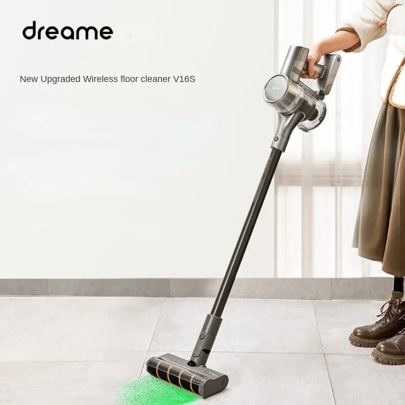 Dreame V16S Cordless Handheld Vacuum Cleaner 210AW Large Suction Carpet Cleaning Tool 2700mAh SPACE 6.0 High Speed Motor