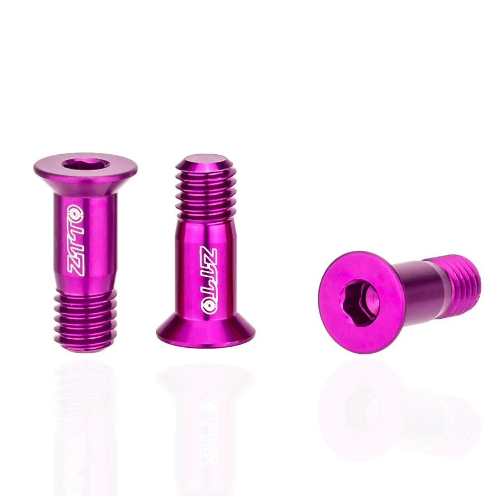 ZTTO 2pcs Bicycle Rear Derailleur Jockey Wheel Bolts Pulley Screws AL7075 Mountain Road Bike Guide Pulley Roller Idler Screws