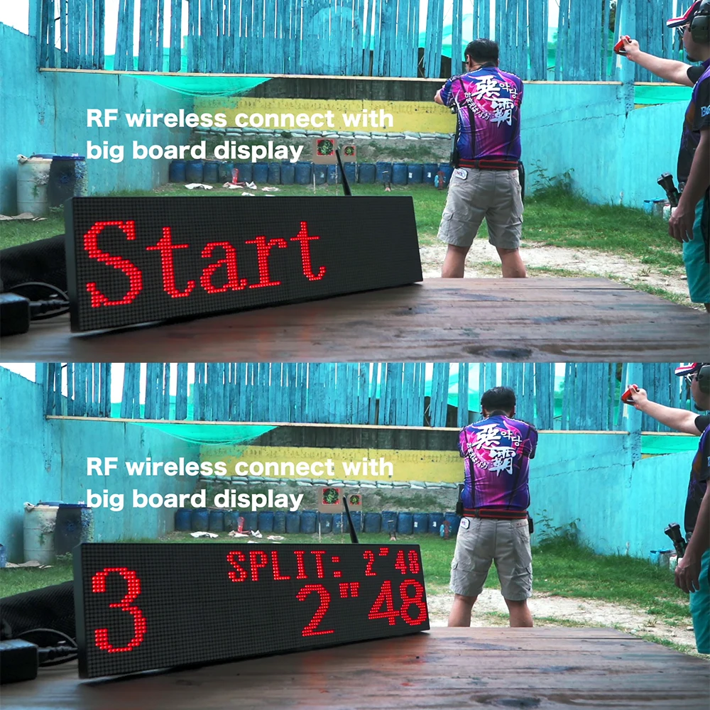 SpecialPIe shooting competition timer display competition suitable for practice training USPSA, IPSC, IDPA, CAS, PRS, DLR, 3GUN