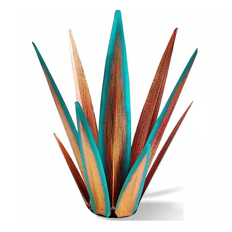 ABKW-Large Tequila Rustic Sculpture Fit For Outdoor Patio Yard, Home Decor Hand Painted 55Cm