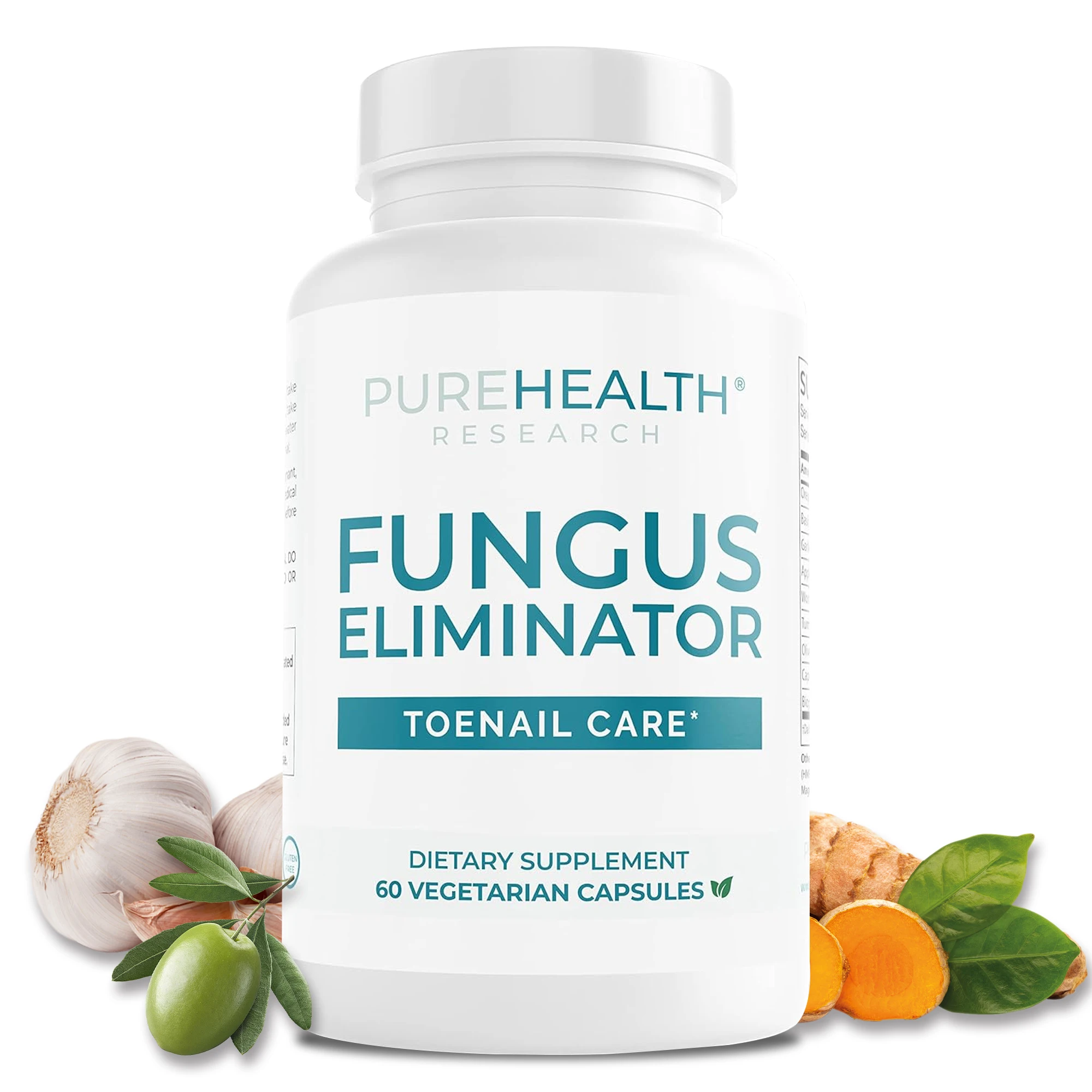 

Fungus Eliminator - Probiotic Fungal Inhibitors Promote Healthy Nails and Skin, Improving Overall Nail Clarity and Elasticity