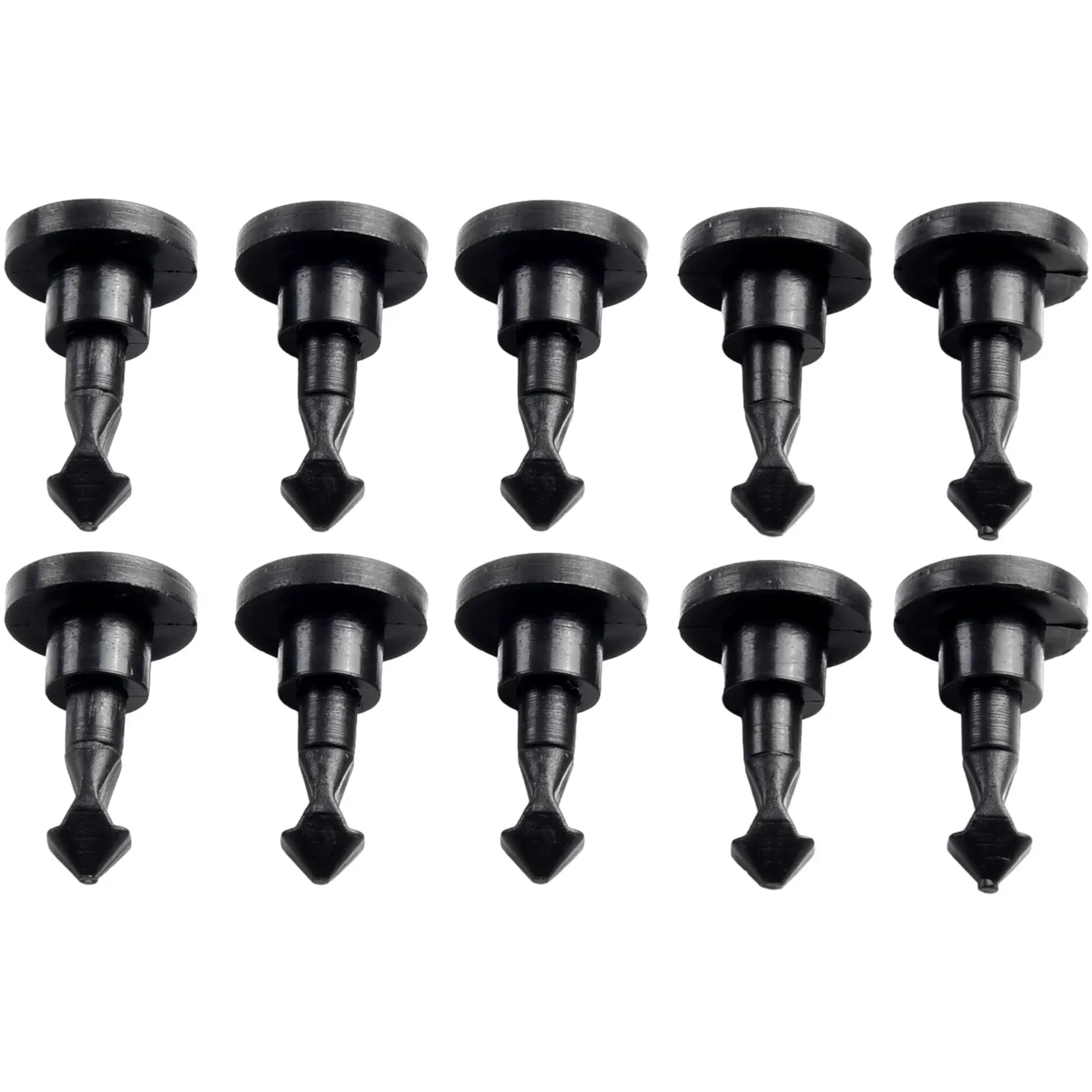 10Pcs Plate Screw Clips Plastic Engine Compartment Cover For Cayenne 2003-2006 For Cayenne 2008-2010  Reliable Replacement Clips